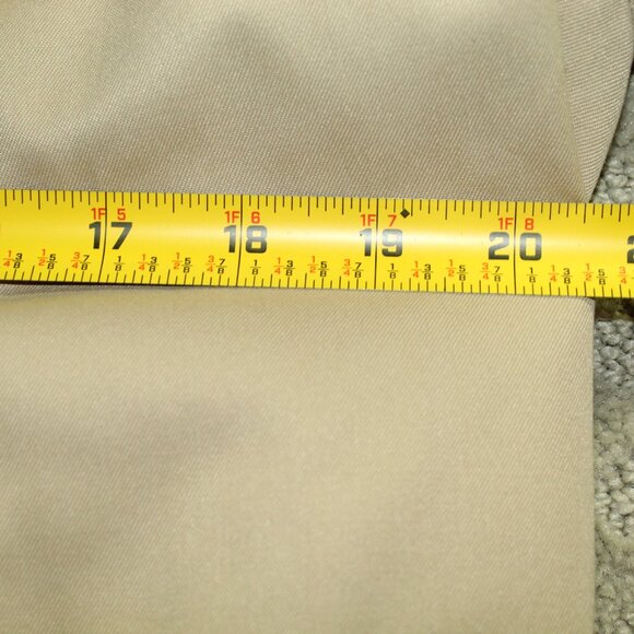 Burberrys' Kensington Double Breasted Khaki Cotton Blend Trench Coat 43" Chest - Picture 10 of 12